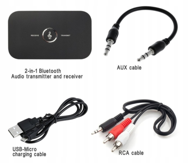 TRANSMITER BLUETOOTH NADAJNIK ODBIORNIK WIRELESS