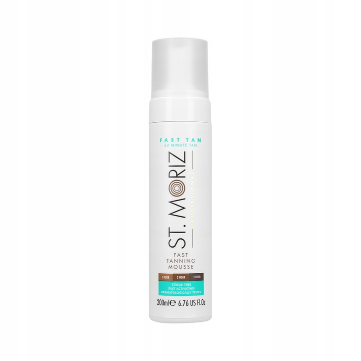 St. Moriz Fast Tanning mus samoopalacz 200ml
