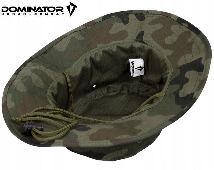 Polski kapelusz Wojskowy DOMINATOR BOONIE Bawełniany Wędkarski wz.93 S