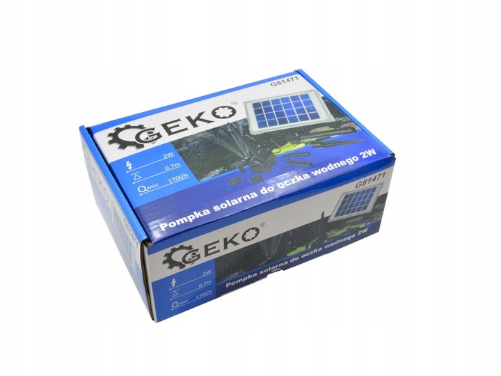 POMPA SOLARNA FONTANNA DO OCZKA WODNEGO SŁONECZNA