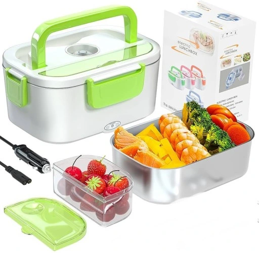 ELEKTRYCZNY LUNCHBOX TERMOS SAMOCHODOWY OBIADOWY