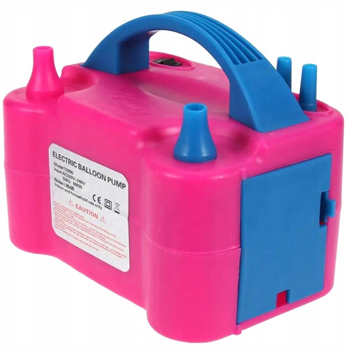 POMPKA ELEKTRYCZNA DO BALONÓW 2 DYSZE MOCNA PUSH