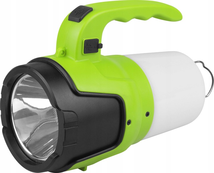 LATARKA AKUMULATOROWA MOCNY SZPERACZ LED USB