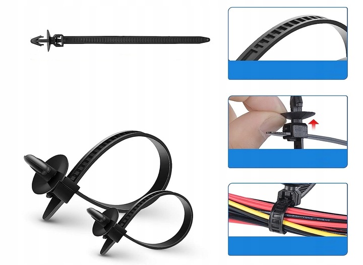 ZESTAW UNIWERSALNYCH SPINEK SAMOCHODOWYCH 635 SZT