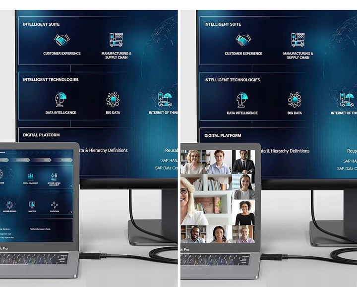 Kabel DisplayPort do HDMI DP 3 m adapter