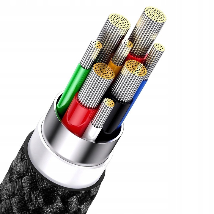 Baseus Flash Series II kabel USB Typ C - USB Typ C / Lightning / micro USB