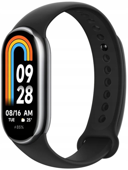 SMARTBAND XIAOMI Smart Band 8 Czarny AMOLED wodoodporność 5 ATM / 50 M