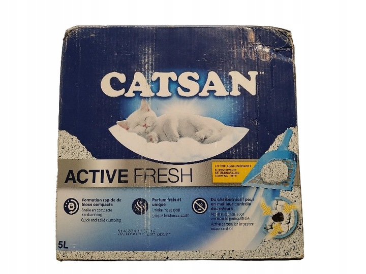 ŻWIREK CATSAN EXTRA FRESH NATURALNY 5L