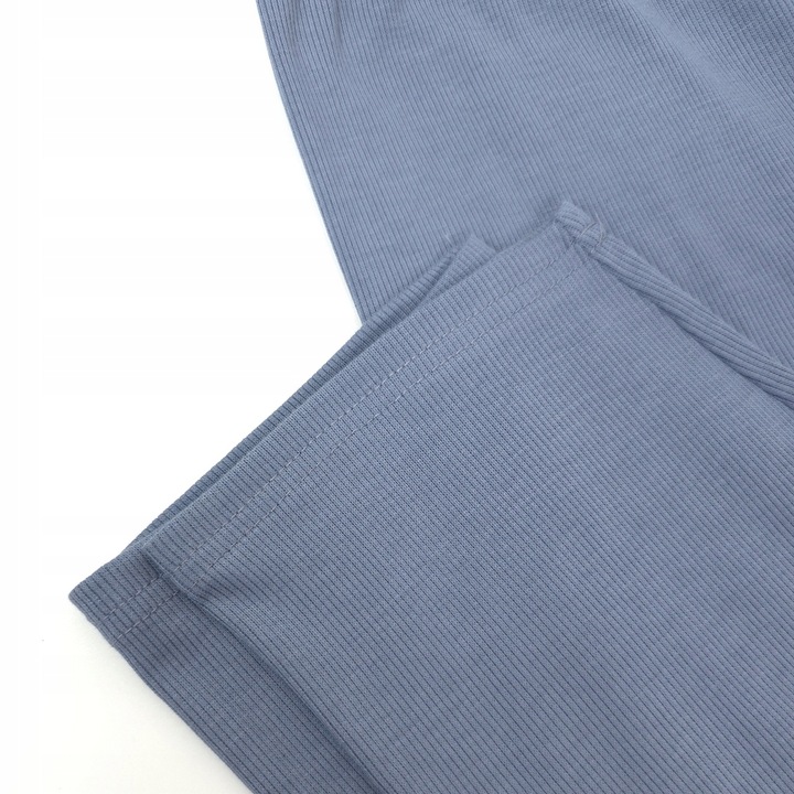 LEGGINSY BAWEŁNIANE KOLARKI getry RYBACZKI 3/4 PRĄŻKOWANE KRYJĄCE - XL/XXL