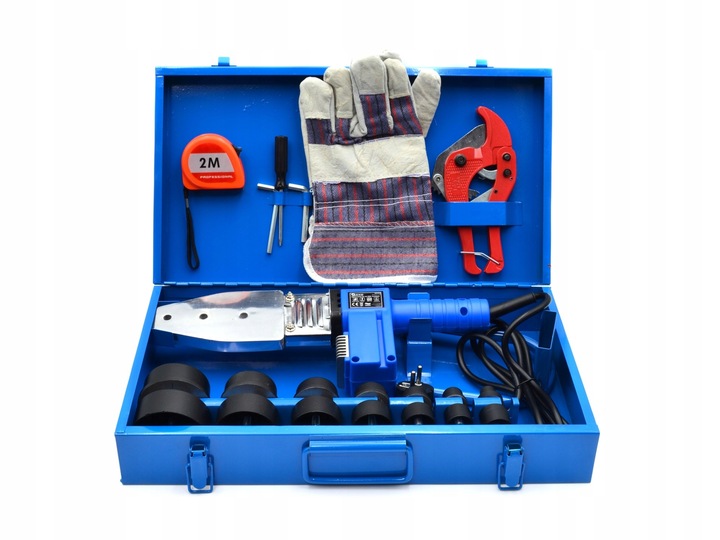 ZGRZEWARKA LCD DO RUR PP PCV MATRYCE 16-63mm 2800W POLIFUZYJNA