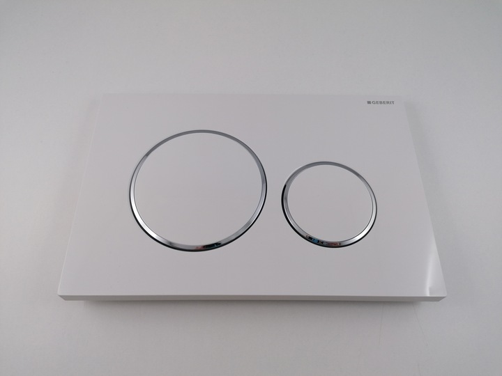 Przycisk spłukujący do WC toalety Geberit Sigma20 biały