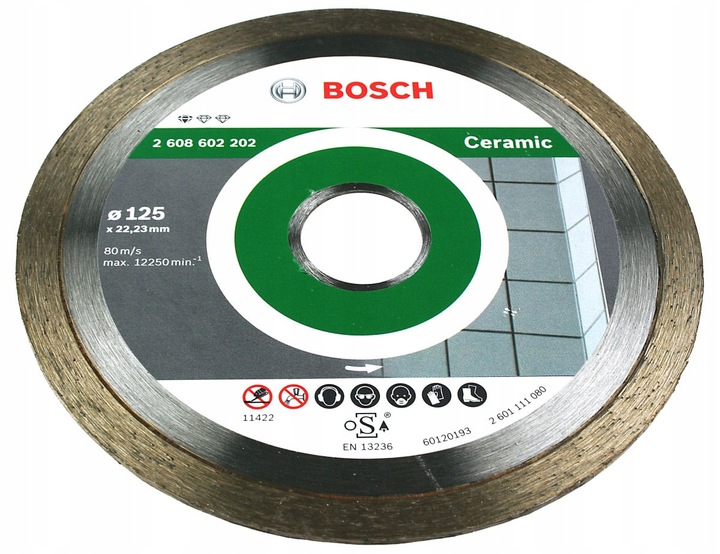 BOSCH TARCZA DIAMENTOWA 125mm ceramika gres marmur