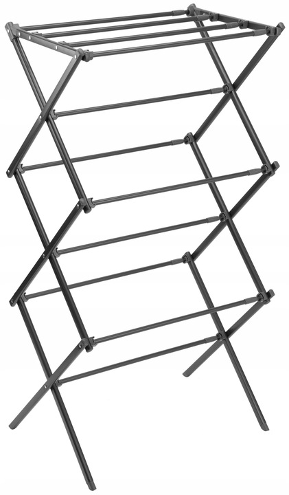 SUSZARKA NA PRANIE BIELIZNĘ UBRANIA STOJĄCA PIONOWA SKŁADANA TELESKOPOWA