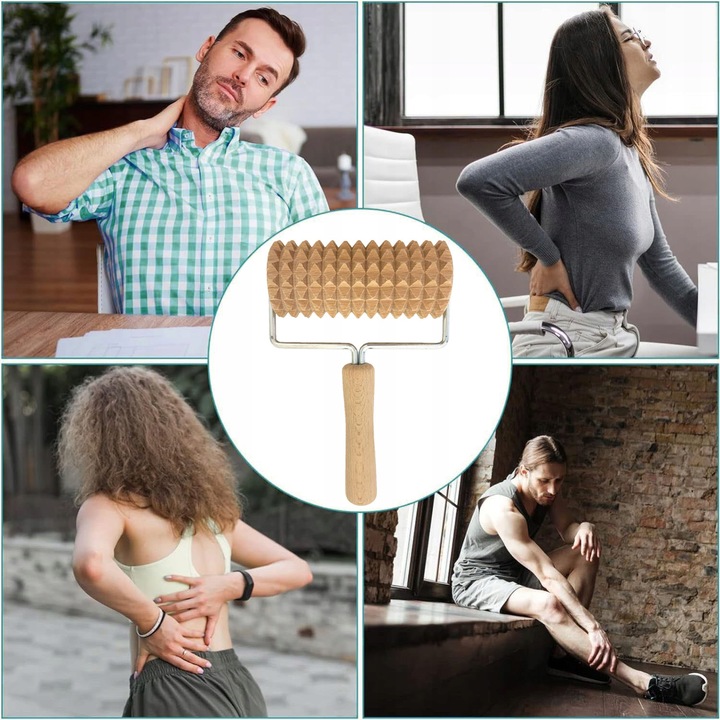 Masażer Antycellulitowy do Masażu Pleców Brzucha Pośladków Nóg Stóp Ramion