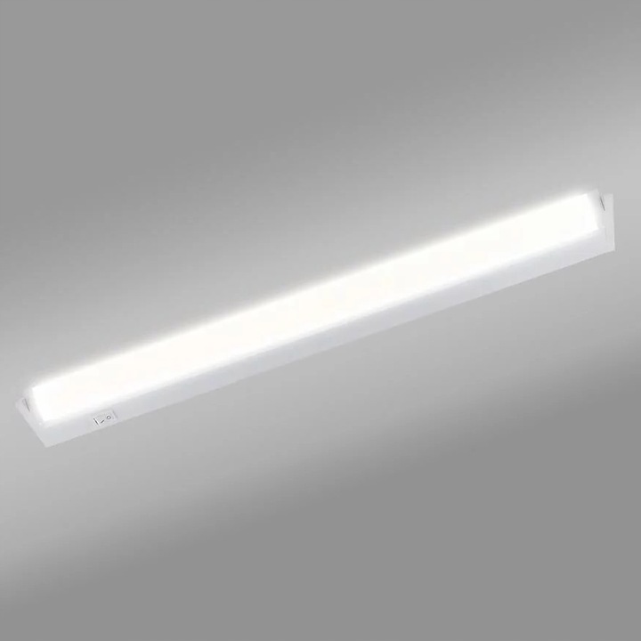 LAMPA OPRAWA PODSZAFKOWA MEBLOWA LED 10W CCT 4100K LISTWA BIAŁA