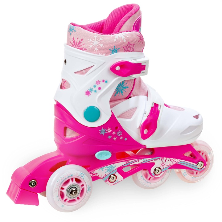 Rolko-Wrotki Regulowane 3w1 Croxer Missy 27-30 LED