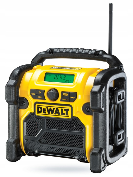 DeWalt Radio budowlane DCR020 DAB+FM AUX XR Li-Ion