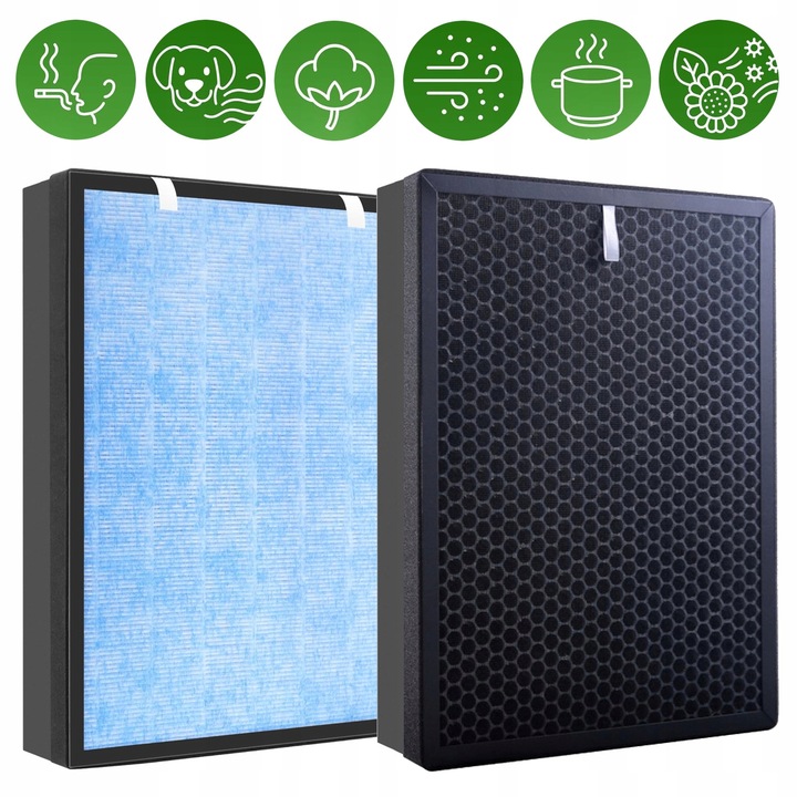 Duży AUTOMATYCZNY OCZYSZCZACZ POWIETRZA HEPA + jonizacja sterylizacja