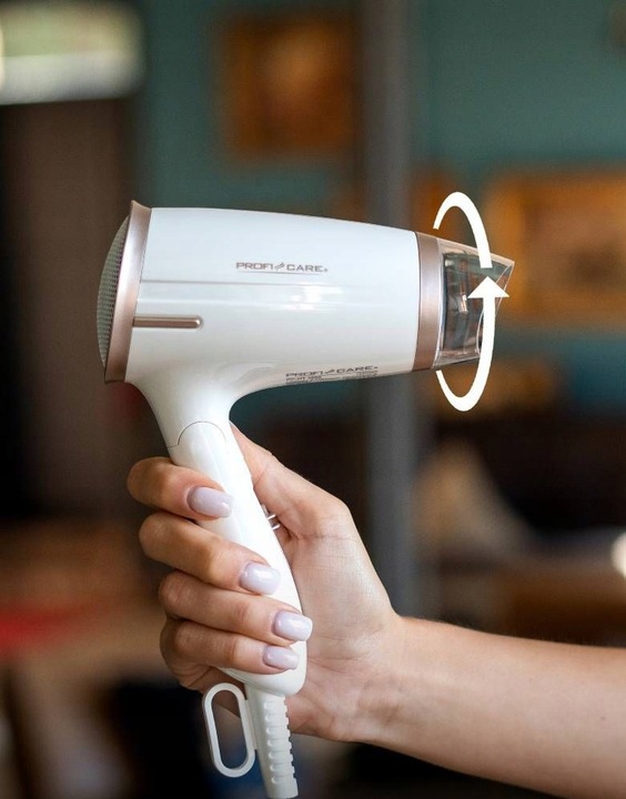 SUSZARKA DO WŁOSÓW MAŁA SKŁADANA MOCNA PODRÓŻNA ZIMNY NAWIEW KONCENTRATOR