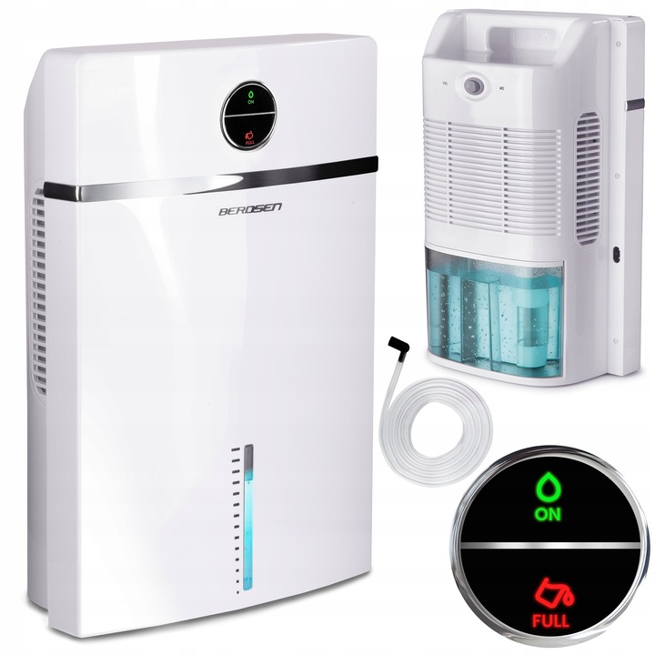 Osuszacz powietrza pochłaniacz wilgoci 2000ml 65W BERDSEN