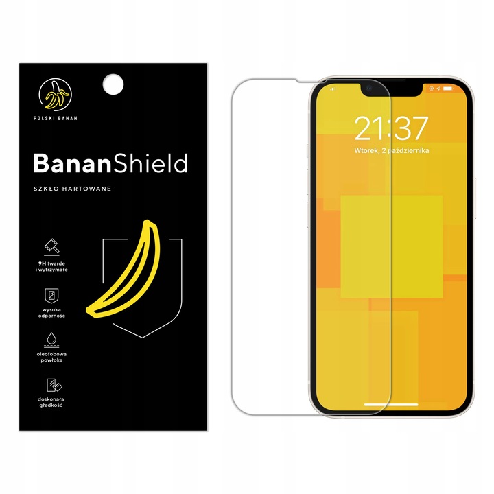 Szkło hartowane 9H BananShield do Apple iPhone 13 Pro