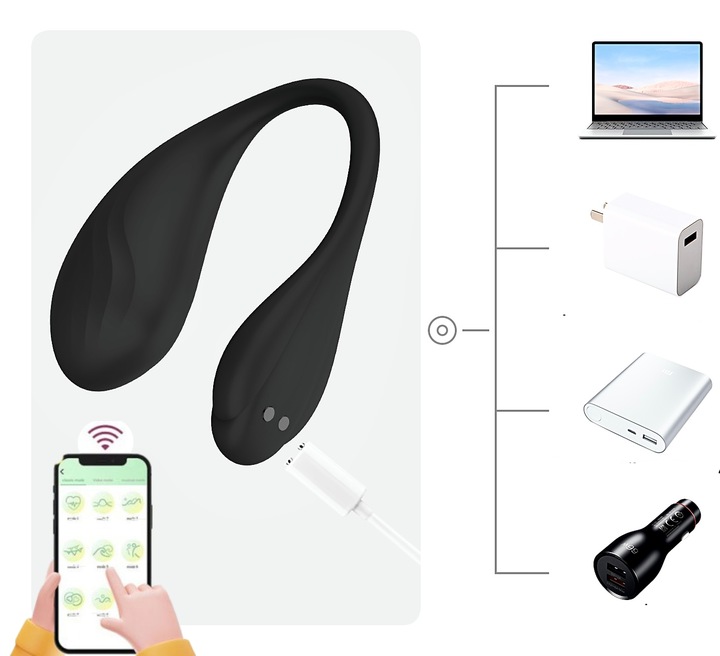 Wibrator Damski Jajko Wibrujące STEROWANE TELEFONEM Masażer APP Dla Par