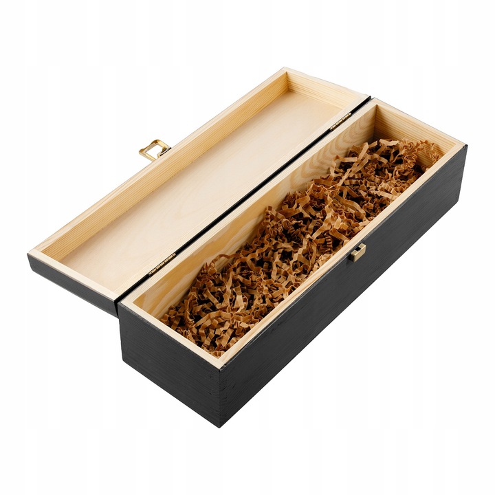 PODZIĘKOWANIE DLA ŚWIADKA PREZENT DLA ŚWIADKA DREWNIANA SKRZYNKA NA WINO