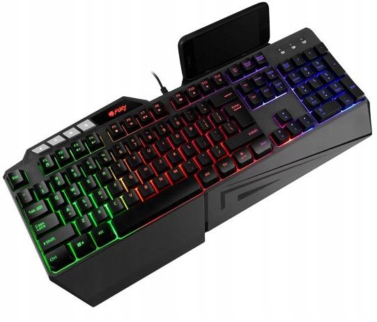 KLAWIATURA PODŚWIETLANA I MYSZ-KA GAMINGOWA SŁUCHAWKI ZESTAW DLA GRACZA