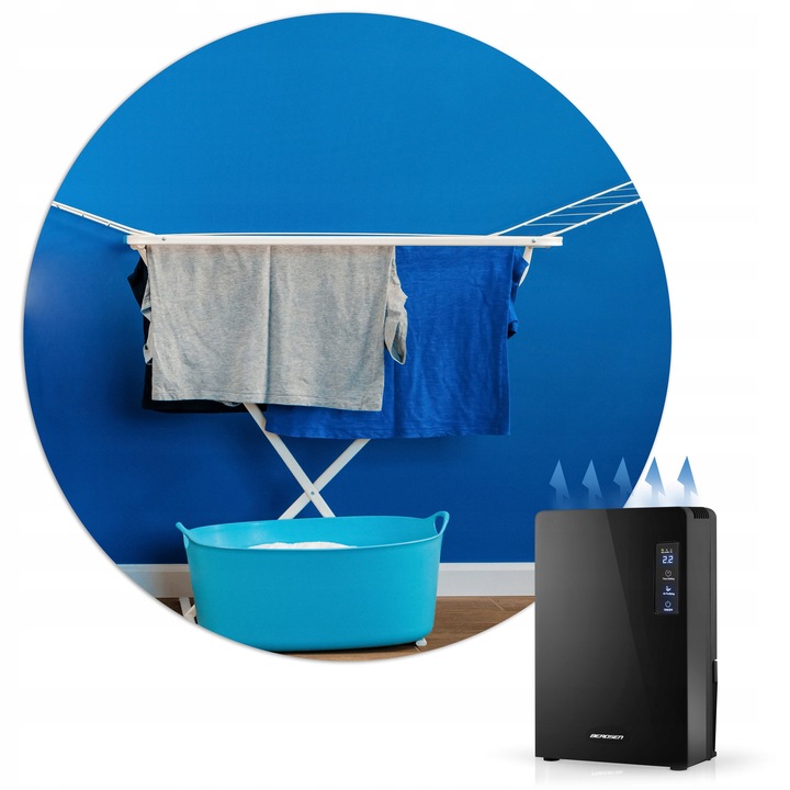 OSUSZACZ OCZYSZCZACZ POWIETRZA POCHŁANIACZ WILGOCI LAMPA UV 2200 ml