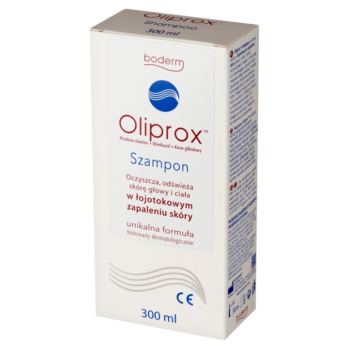 Oliprox, szampon na łojotokowe zapalenie skóry, 300 ml