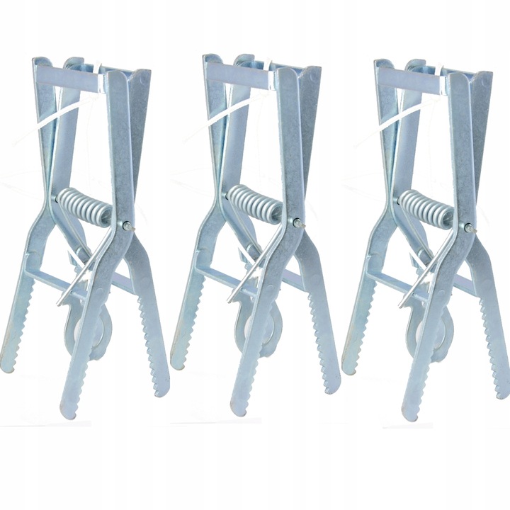 ŁAPKA NA KRETY METALOWA PUŁAPKA KRETOŁAP PROFESJONALNA - ZESTAW 3