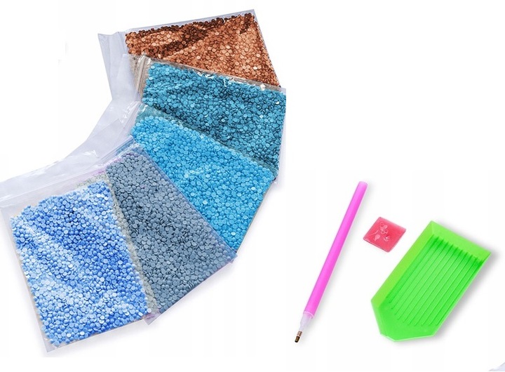 HAFT DIAMENTOWY MOZAIKA OSTATNIA WIECZERZA B.DUŻY