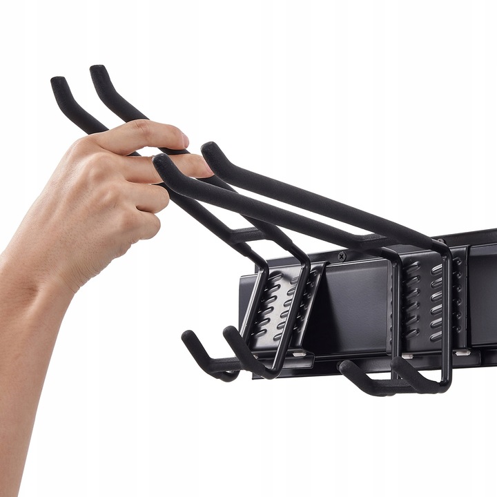 Organizer narzędziowy garażowy 800LBS uchwyt ścienny 6 haczyków 3