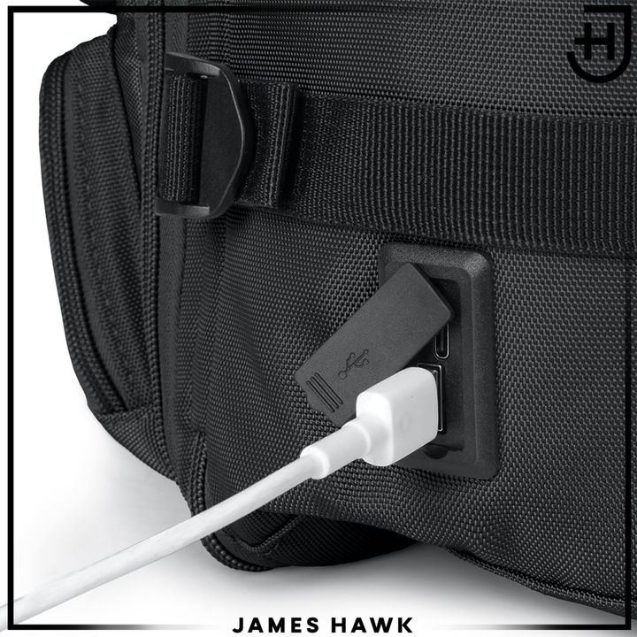 Plecak Bagaż Podręczny do Samolotu James Hawk Torba Ryanair 40x30x20