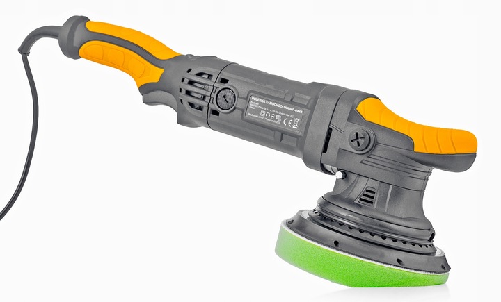 POLERKA SAMOCHODOWA SZLIFIERKA OSCYLACYJNA MIMOŚRODOWA DA + ZESTAW GĄBEK