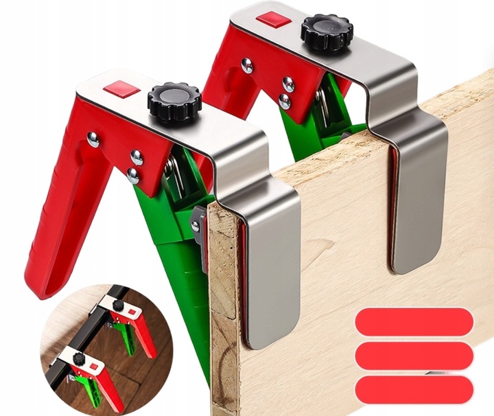 Szablon do Frontów Szuflady Ścisk Zacisk Montażu Frontu Szuflada