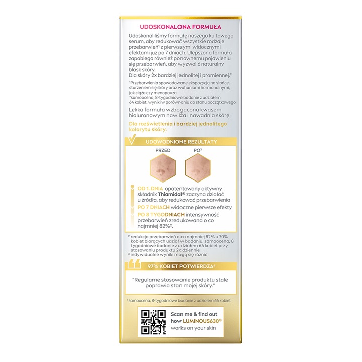 NIVEA LUMINOUS630 Zaawansowane serum na przebarwienia, 30 ml