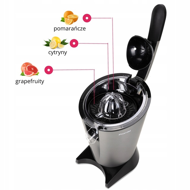 ELEKTRYCZNA WYCISKARKA DO CYTRUSÓW SOKÓW OWOCÓW MOCNA KAMILLE
