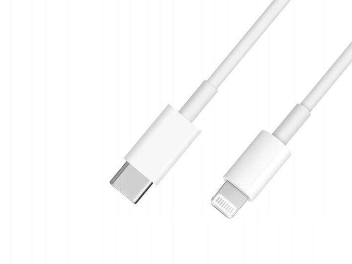 ORYGINALNY Kabel do ładowania Apple 1 m USBC-LIGHTNING iPhone X 11 12 13 14