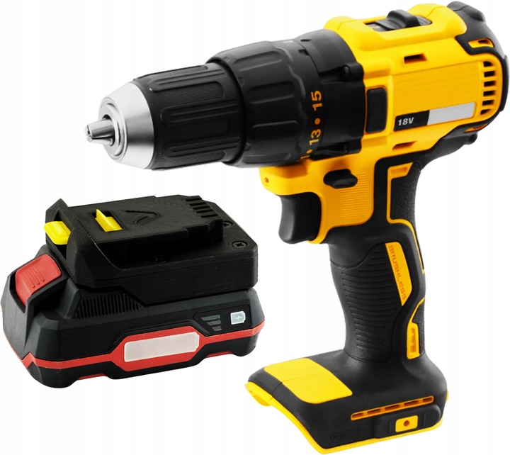 Adapter baterii Parkside X20V Do Narzędzi DeWalt akumulator