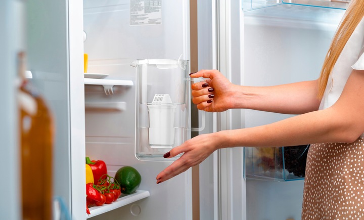 Dzbanek filtrujący szklany Aquaphor Nord 2,5l z wkładem A5 (350l),