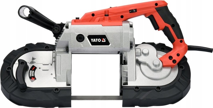 YATO PRZECINARKA TAŚMOWA Z PODSTAWĄ PIŁA DO METALU PRZENOŚNA 1100W