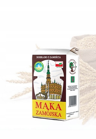 Zamojska Mąka Pszenna Typ 450 Zamość 1kg 10 sztuk