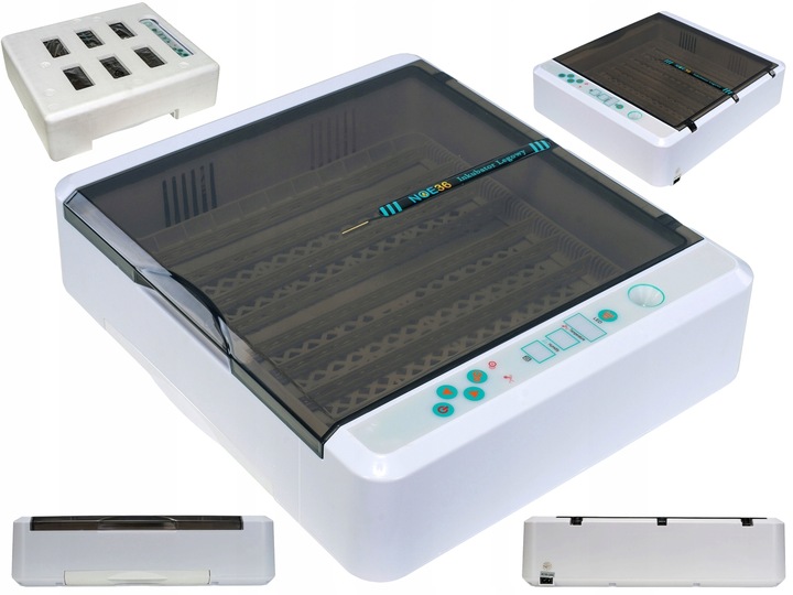 Inkubator Automatyczny NOE36 dla GĘSI kaczek INDYKÓW gołębi KLUJNIK AUTOMAT