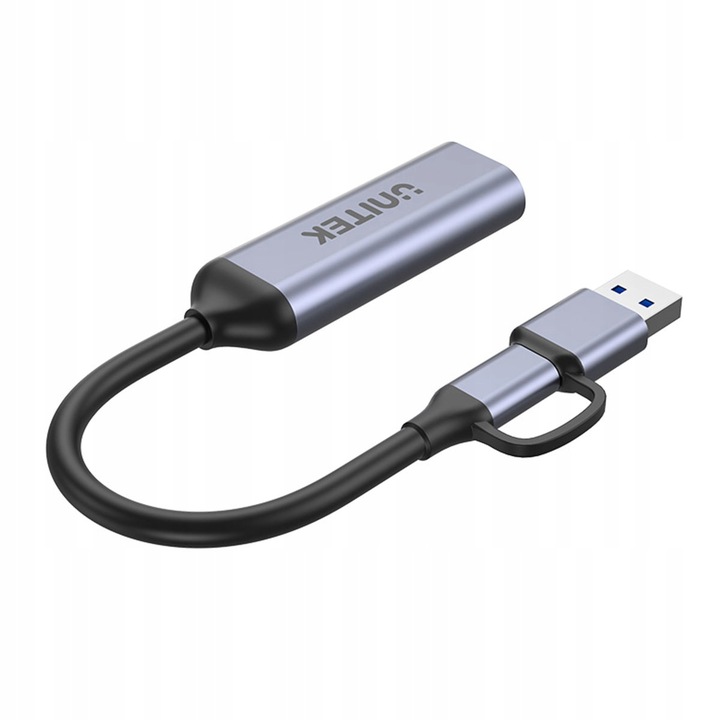Grabber video Unitek USB-C/A, 4K HDMI 1.4b V1167A