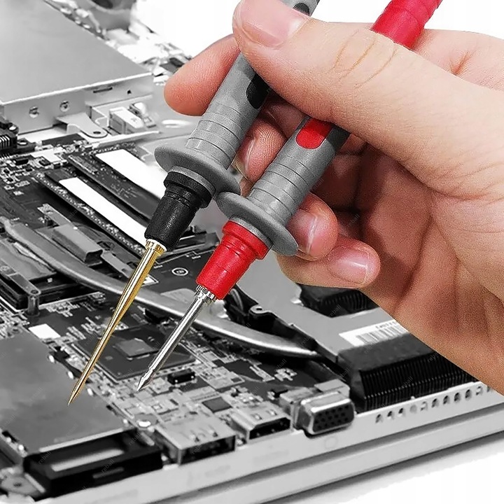 PRZEWODY POMIAROWE KABLE DO MIERNIKA SONDY DŁUGIE IGŁY CLEQEE P1033B