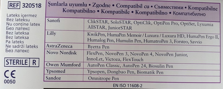 Igły do penów BD Micro-Fine 31G x 5mm