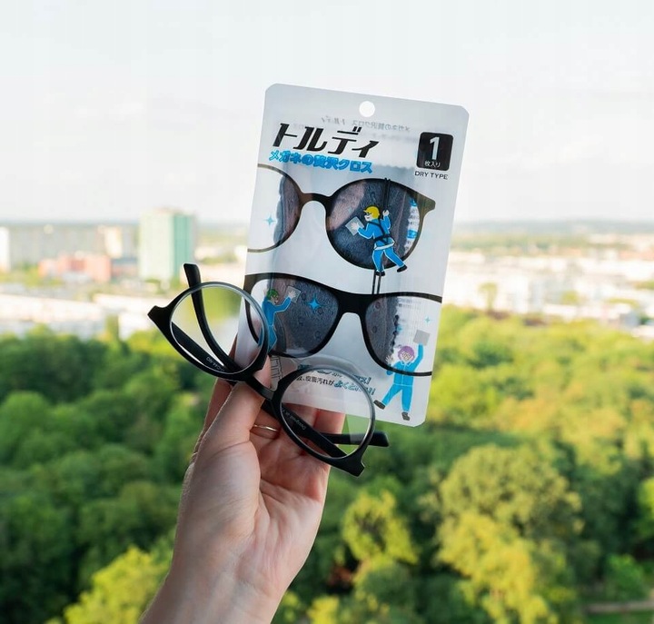 Japońska Ściereczka do okularów mikrofibra SOFT99 chusteczka do