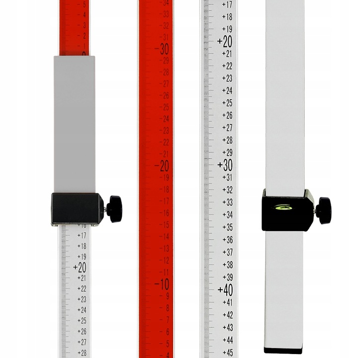 Łata laserowa niwelacyjna 2,4m do niwelatora laserowego odbiornika detektor