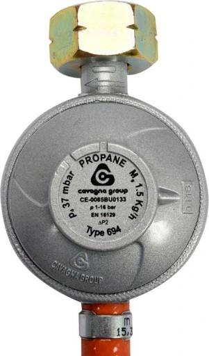 REDUKTOR GAZOWY Z WĘŻEM 1,5 M DO GRILLA GAZOWEGO